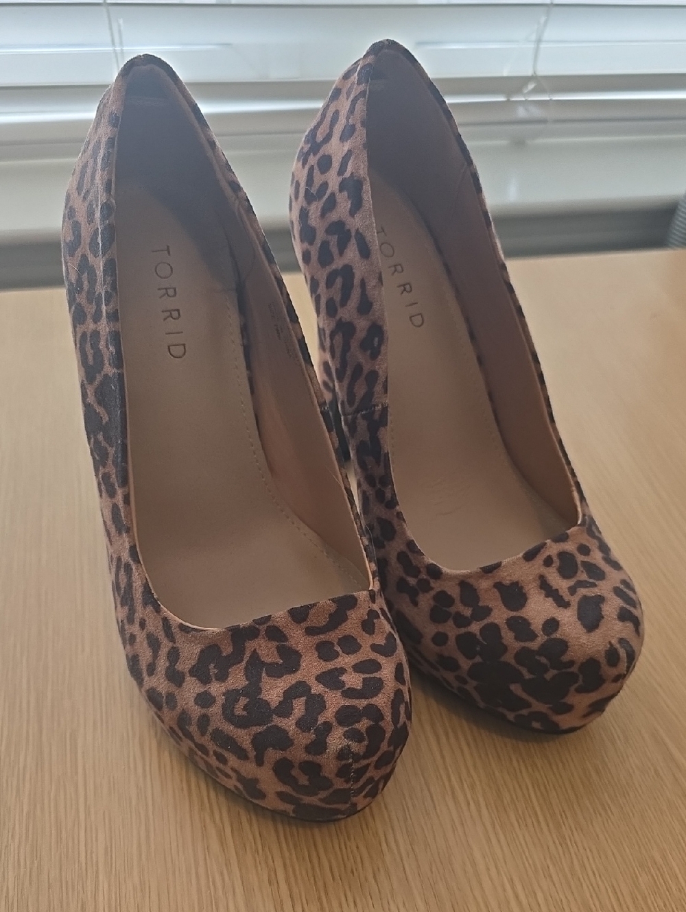 torrid Leopard-Print Platform Pumps in Brown and Black